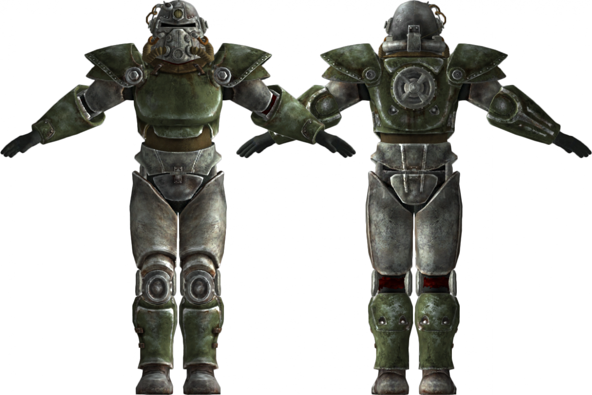 T-51b Power Armor (1200x800), Png Download