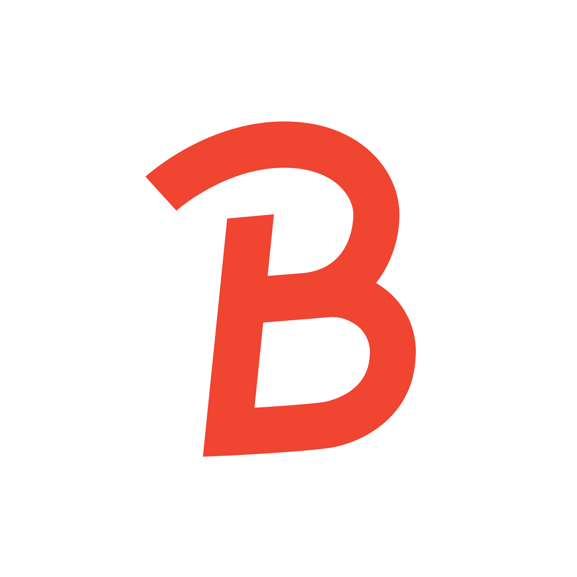 Orange On White Background - Sign (2001x2000), Png Download