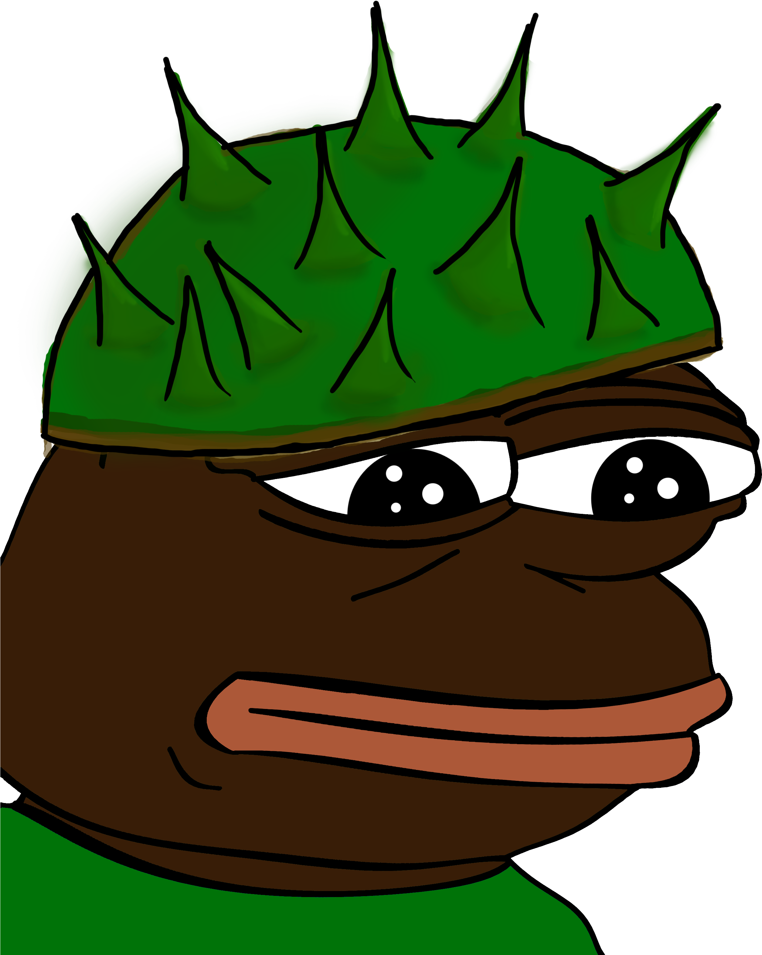 Frog - Feels Bad Man (2560x3300), Png Download
