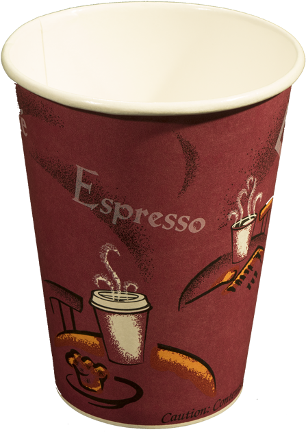 12oz Solo Paper Cup Sa12 - Coffee Cup (1200x800), Png Download