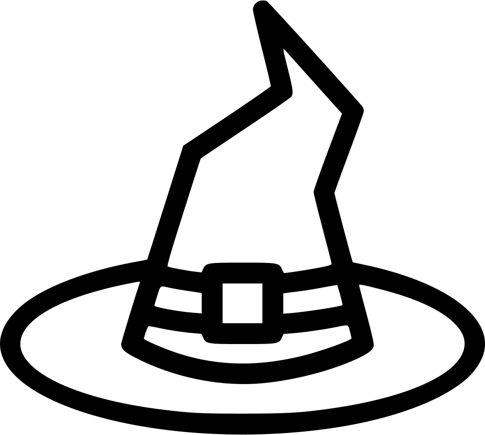 980 X 880 4 - Wizard Hat To Color (980x880), Png Download