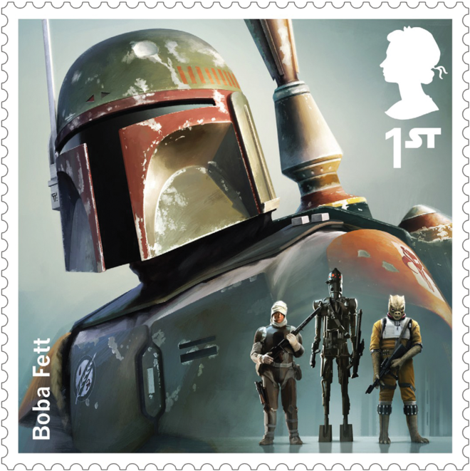 The Jeremy Bulloch Framed Signature Edition - Royal Mail Limited Edition Stamps (1024x683), Png Download