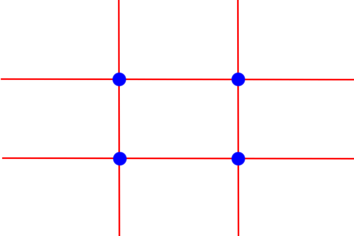 The Rule Of Thirds - Rule Of Thirds Render (700x466), Png Download