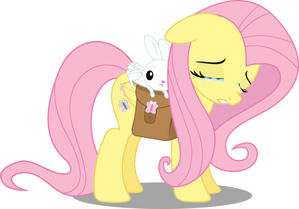 1024 X 716 4 - Mlp Sad Fluttershy (1024x716), Png Download