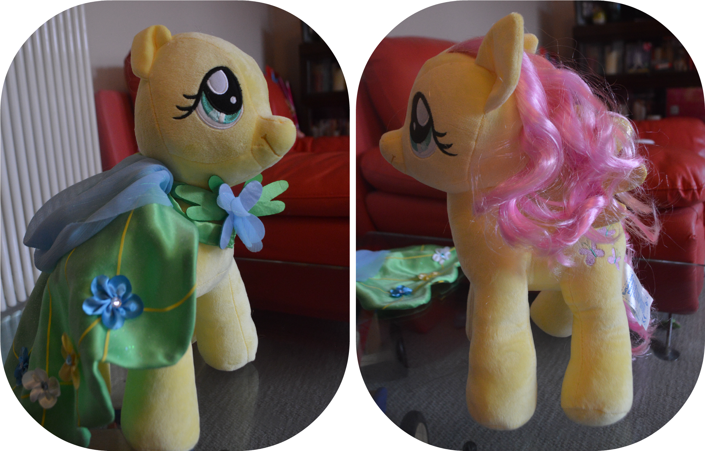 Mylittleponypost - Build A Bear Pony Fluttershy (2323x1500), Png Download