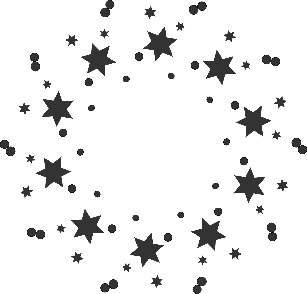 Photoscape Editor Stars Pngs - Patriotic Stars Background Png (1253x1200), Png Download