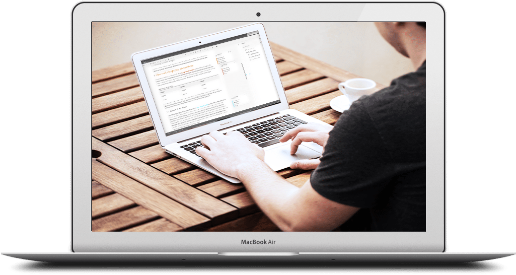 Macbook Air Png 2 Workevery - Website (1024x618), Png Download