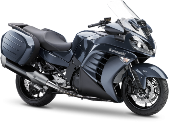 Kawasaki 1400 Gtr - Kawasaki H2 Sx Black (650x488), Png Download