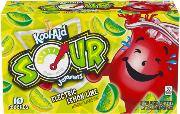 Kool-aid Pouches - Kool Aid Sour Jammers (600x600), Png Download