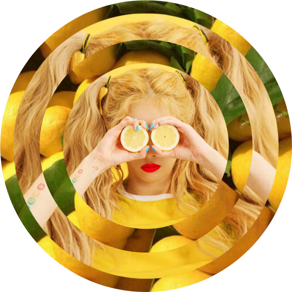 Hyuna Lip&hip Icon Yellow Kimhyunah Kpop Music Fruits - Png Hyuna Lip & Hip (1024x1023), Png Download
