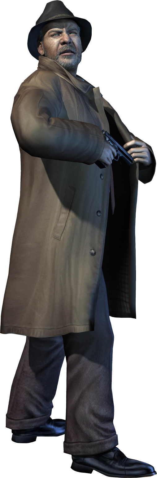 The Somewhat Portly Detective - Silent Hill Douglas Cartland (507x1542), Png Download