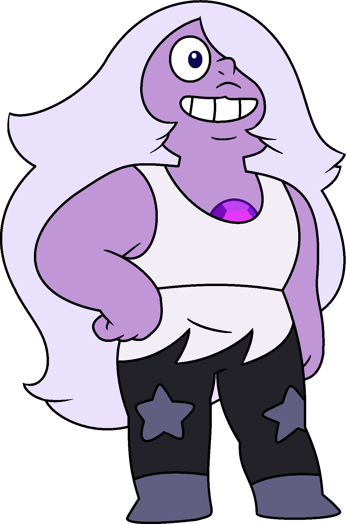 Amethyst Su Steven Universe - Logos And Uniforms Of The Pittsburgh Steelers (1173x1775), Png Download