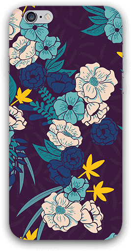 Floral Jungle Flower Pattern Iphone 6s Mobile Case - Samsung Galaxy J7 Pro Floral Case (600x600), Png Download