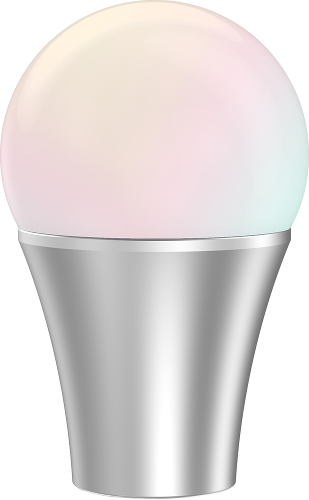Led Bulb@2x - Lamp (618x1000), Png Download