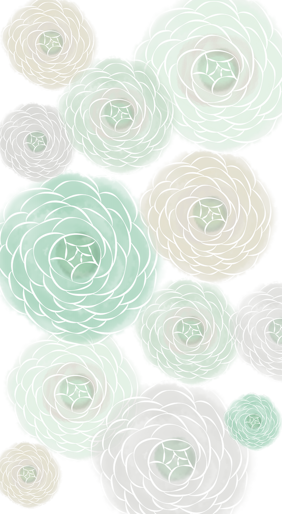 #casetify #iphone #art #design #pattern #flowers #floral - Thread (1100x2000), Png Download