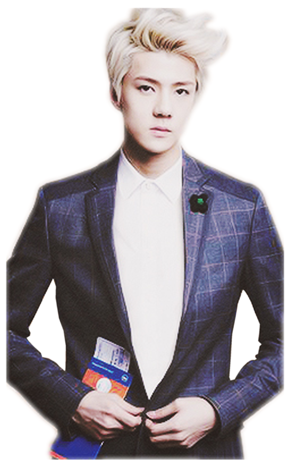 Do Not Claim These Pngs As Yours - Sehun Exo Growl (1371x1600), Png Download