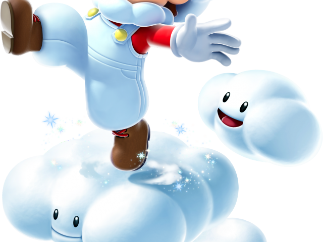 Mario Clipart Jumping - Mario Galaxy 2 Powers (640x480), Png Download