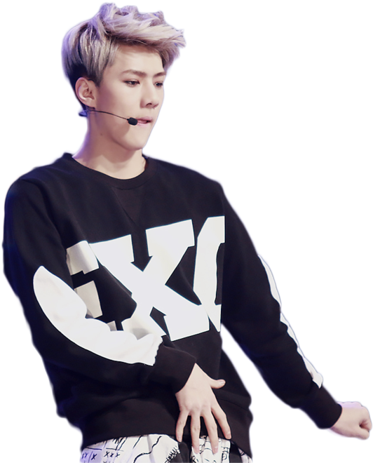 Transparent Thrusting Sehun On Your Dash *upthrust* - Exo Sehun Without Background (1024x709), Png Download