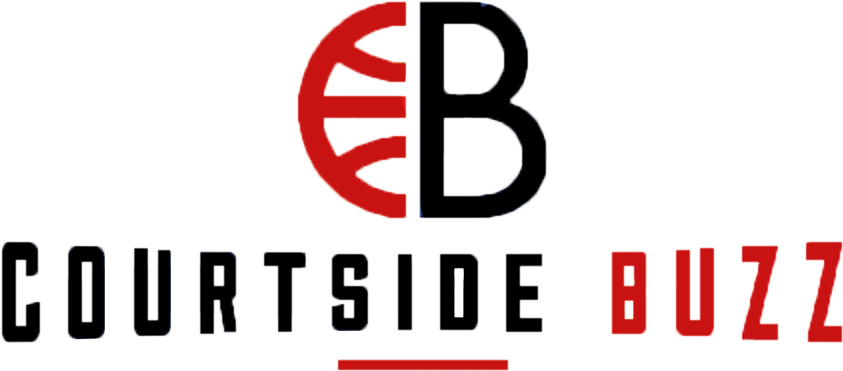 Courtside Buzz - Emblem (866x378), Png Download