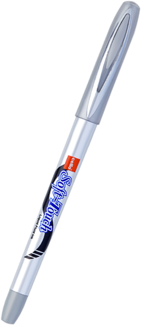 Cello Soft Touch Pen - Writing (450x735), Png Download