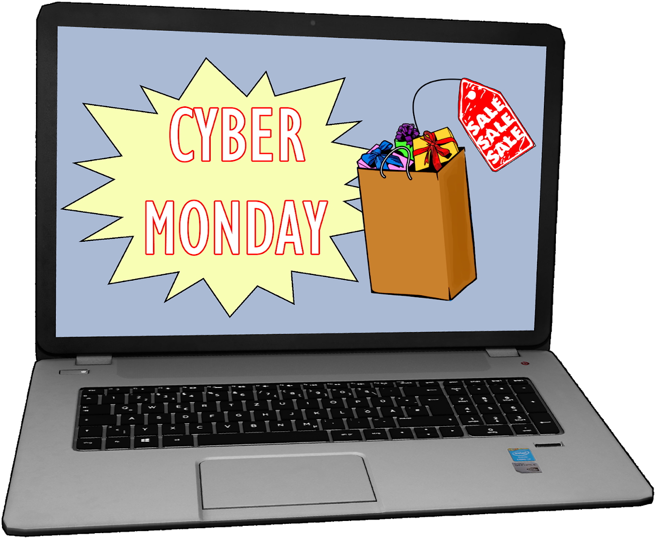 Cyber Monday (1600x1120), Png Download