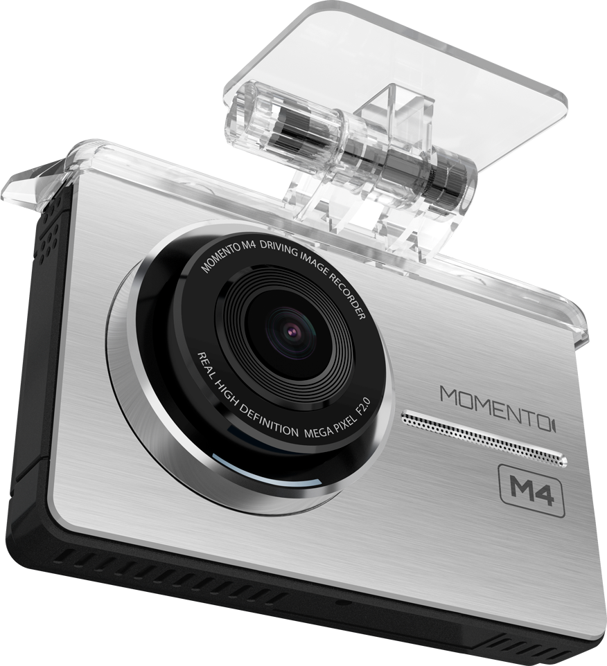 Momento M4 Dash Camera - Dashcam (876x962), Png Download
