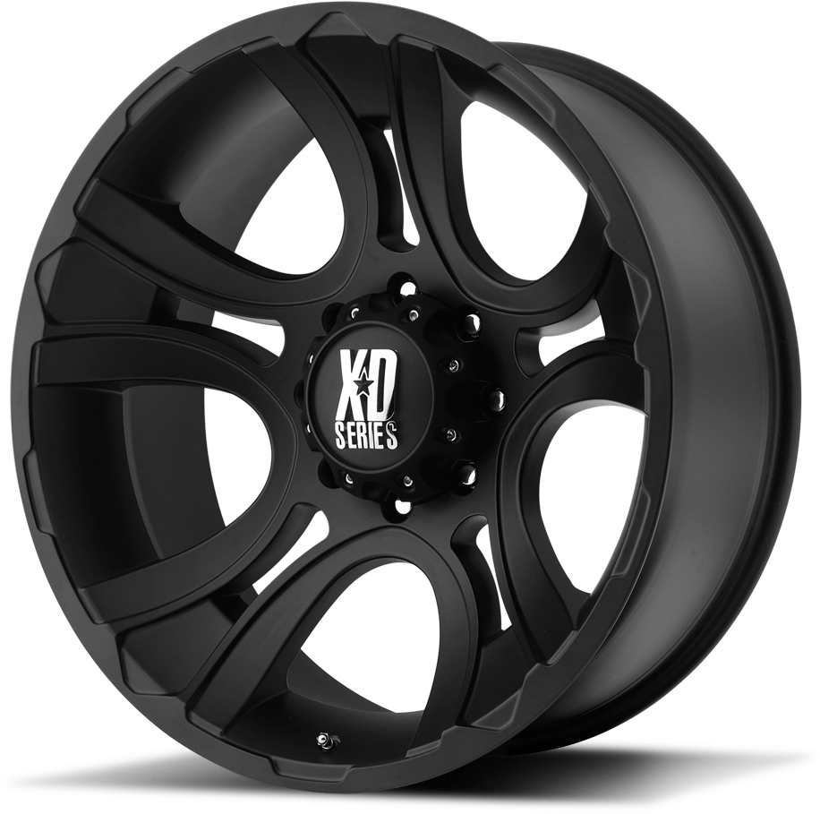 Xd808 Menace - Kmc Xd Series Crank Matte Black (1000x1000), Png Download