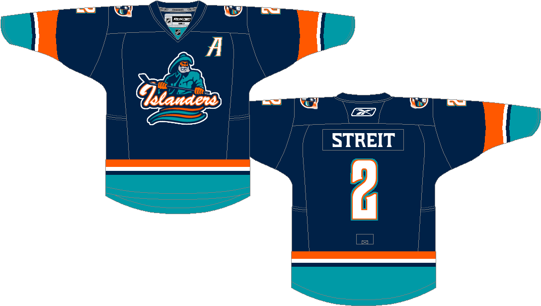 The L - Islanders Third Jersey Concept (1096x623), Png Download