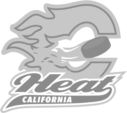 Caheat Logo Blacktans - California Heat Hockey (640x480), Png Download