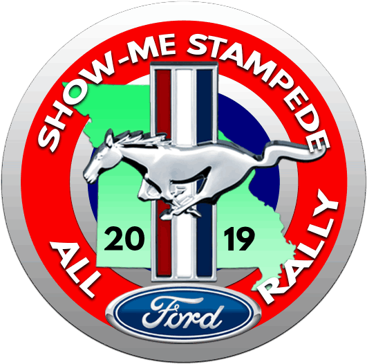 Show-me Stampede All Ford Rally August 3, - Ford Mustang (600x600), Png Download