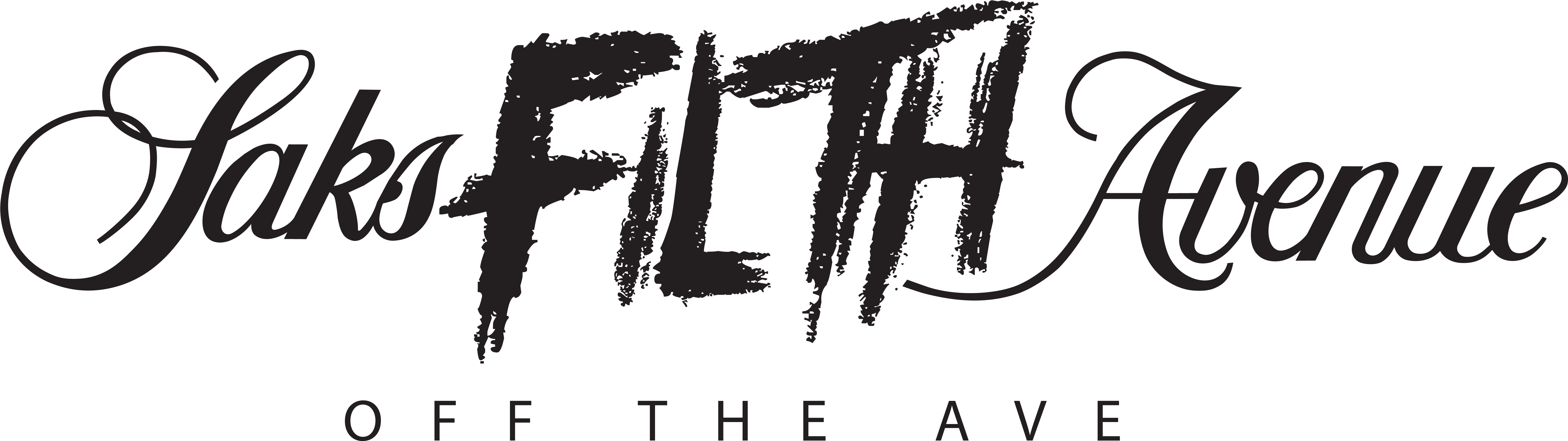 Offtheave - Saks Fifth Avenue (8595x3850), Png Download