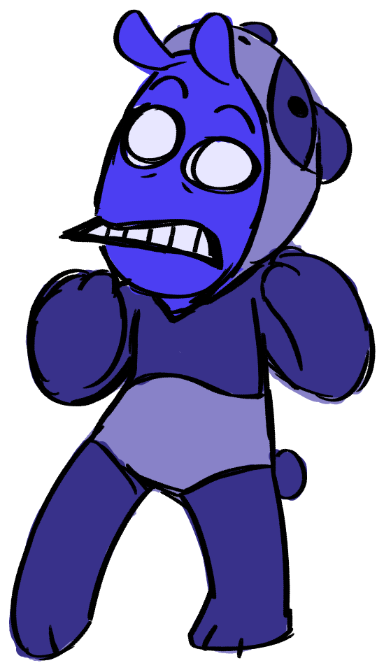 Gang Beast Ding Dong In The Panda Pajamas They Look - Cartoon (768x1024), Png Download