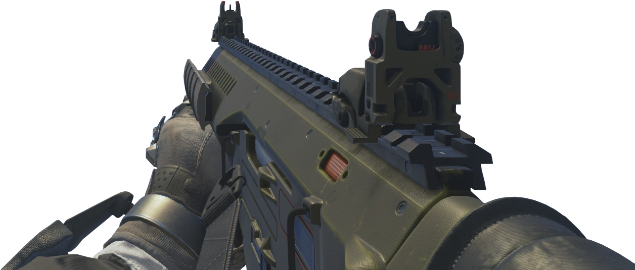 Assault Rifle (1264x558), Png Download