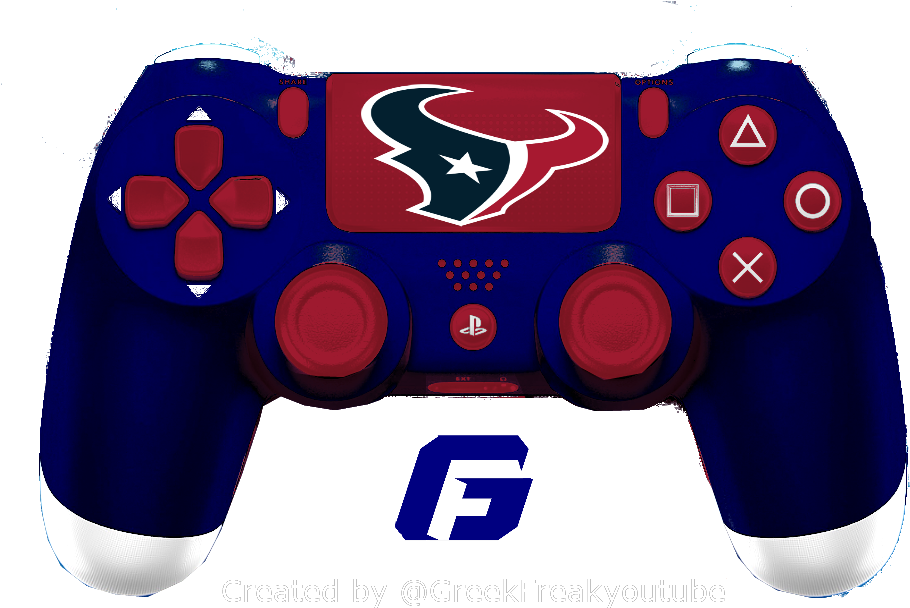 Check Out All My Nfl Ps4 Controller Concept Houston - 49ers Ps4 Controller (1024x768), Png Download
