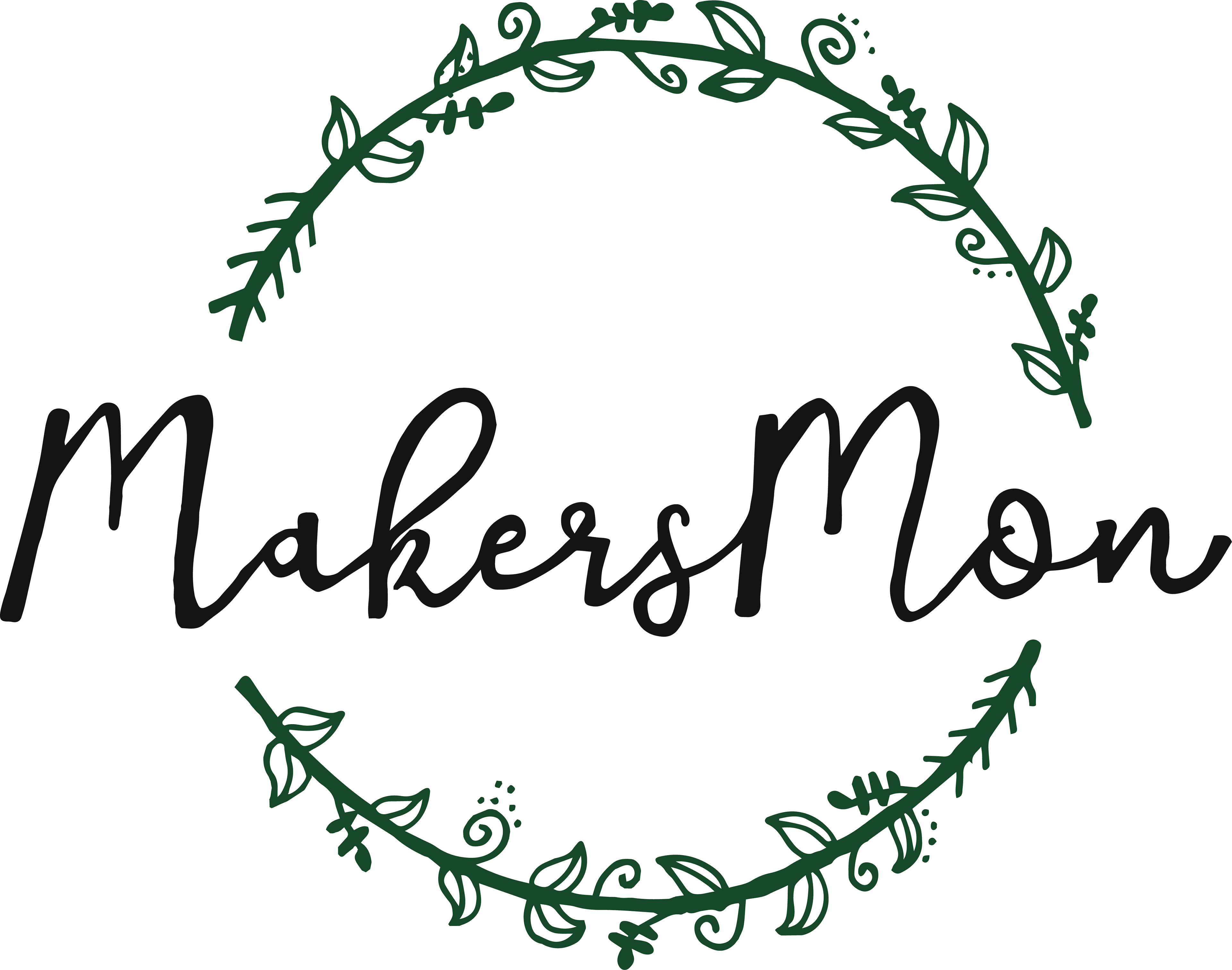 Makersmon Etsy Shop Logo Design - Calligraphy (3840x3022), Png Download