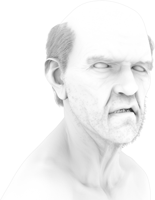 Old Man 0 Old Man 1 - Man (820x820), Png Download