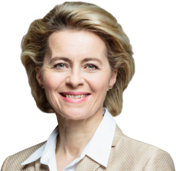 Ursula Von Der Leyen - Ursula Von Der Leyen Png (1023x575), Png Download