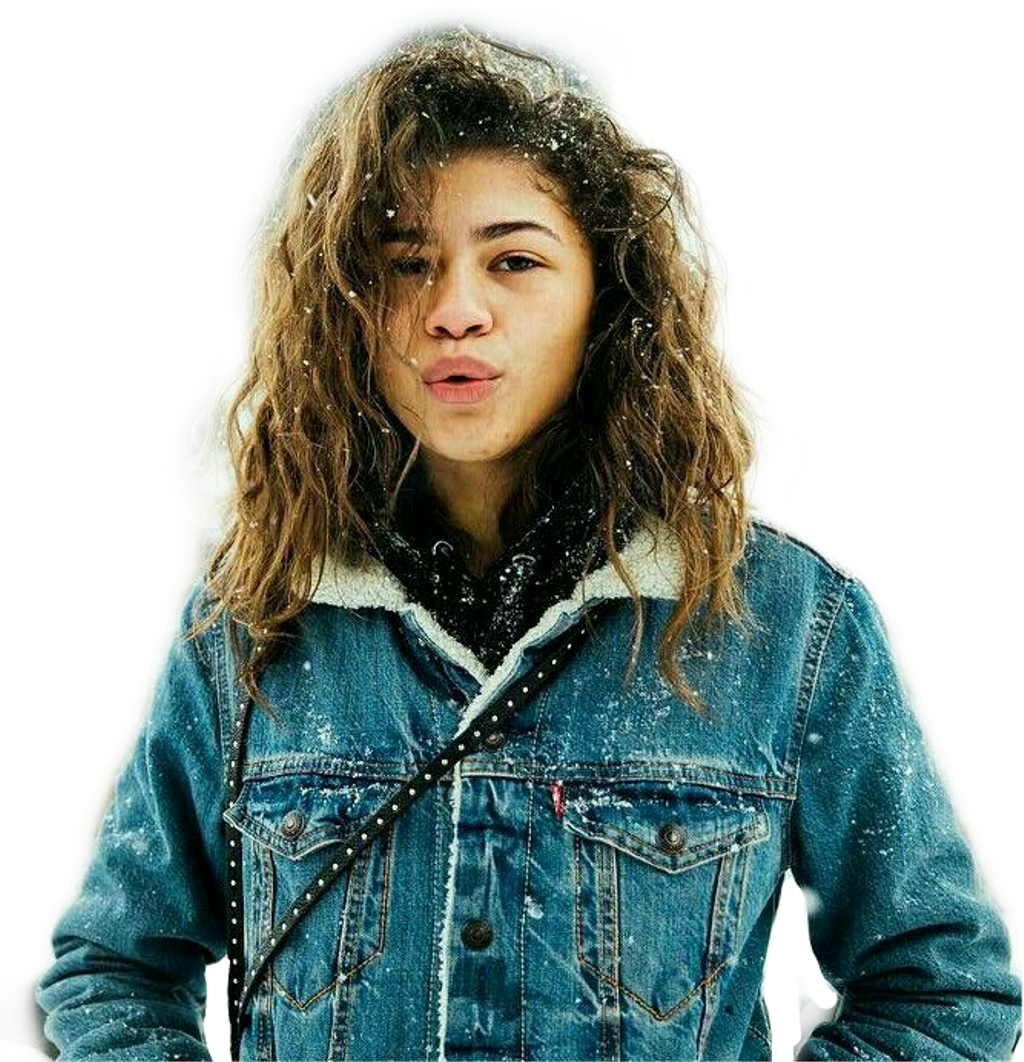 Zendaya Sticker - Zendaya Winter (1024x1062), Png Download