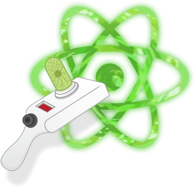 React-portalgun - React (711x684), Png Download