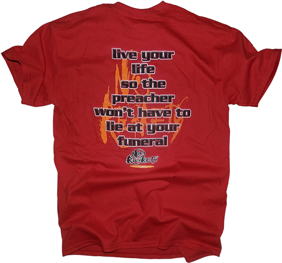 No Regrets Preacher - Active Shirt (600x600), Png Download