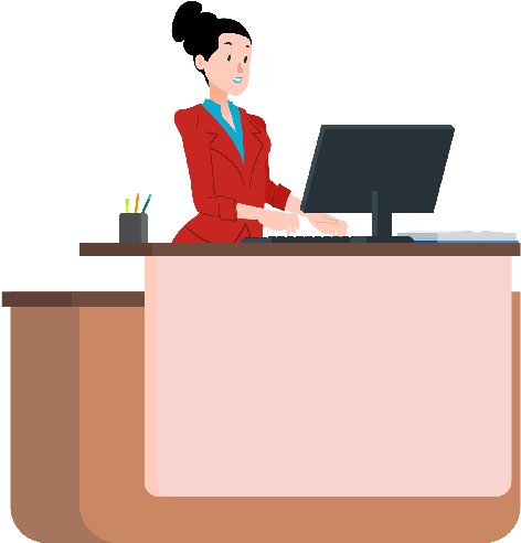 Virtual Receptionist - Conference Room Table (684x507), Png Download