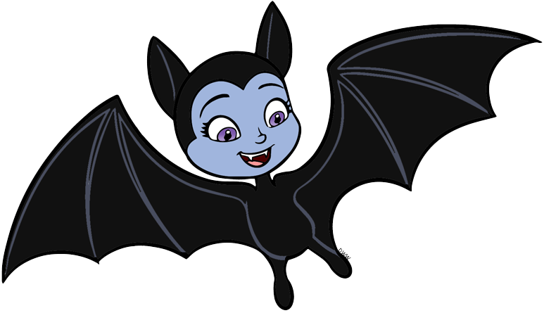 Vampirina As A Bat (773x445), Png Download