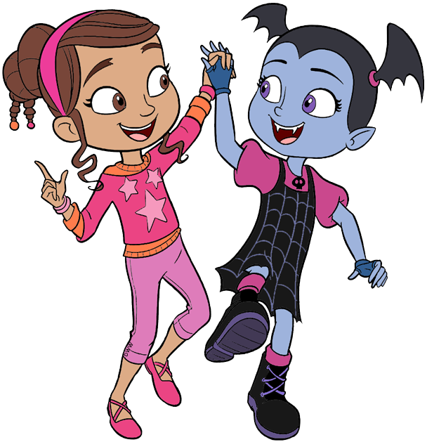 Gregoria Poppy, Vampirina - Cartoon (608x629), Png Download