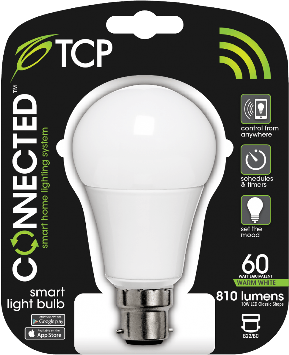 Wave Goodbye To The Light Switch Tcp - Compact Fluorescent Lamp (1278x1280), Png Download