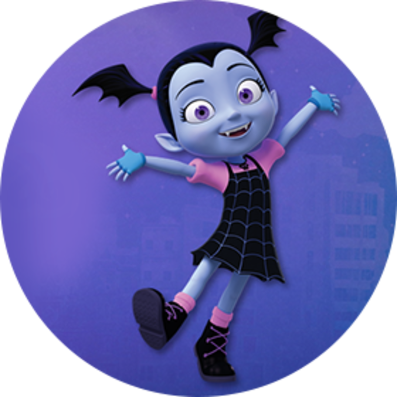 Buy Tickets For Edinburgh Pj Masks And Vampirina Tribute - Happy 4th Birthday Vampirina (800x800), Png Download