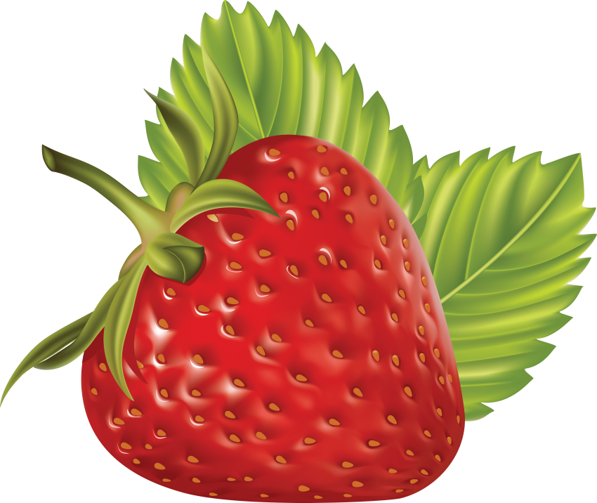 Download Strawberry Clipart Png Photo - Strawberry Fruit Transparent Background (850x716), Png Download