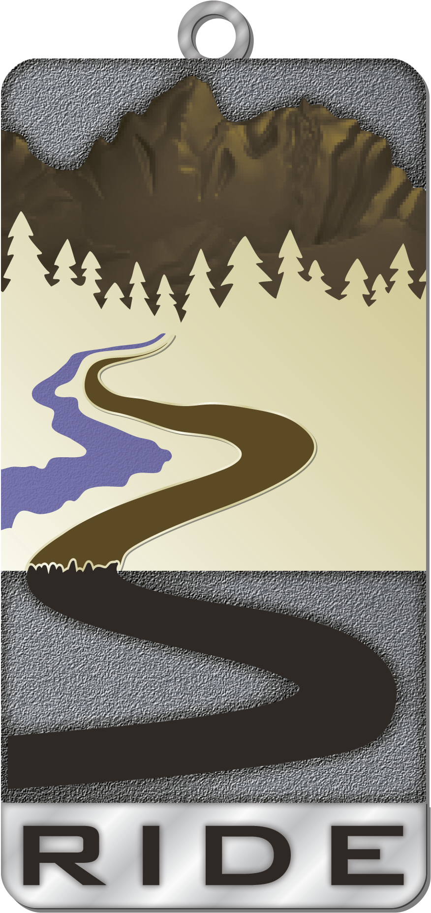 Ride For Men Charm - Graphic Design (1440x2092), Png Download