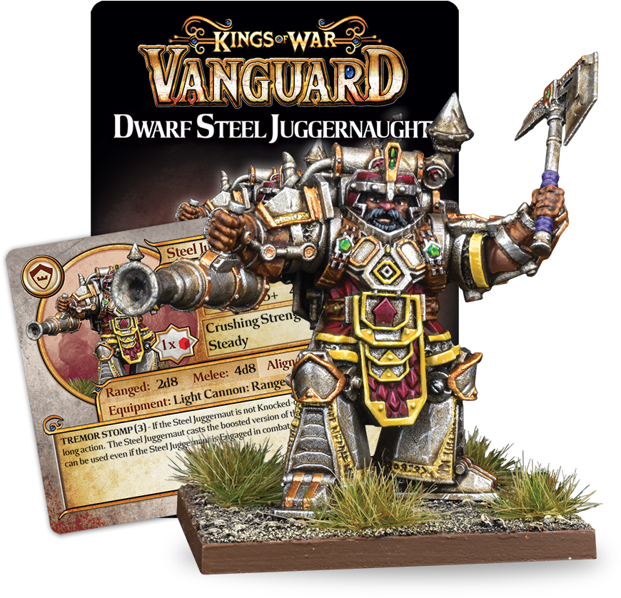 Mantic Dwarf Juggernaut (1034x1000), Png Download