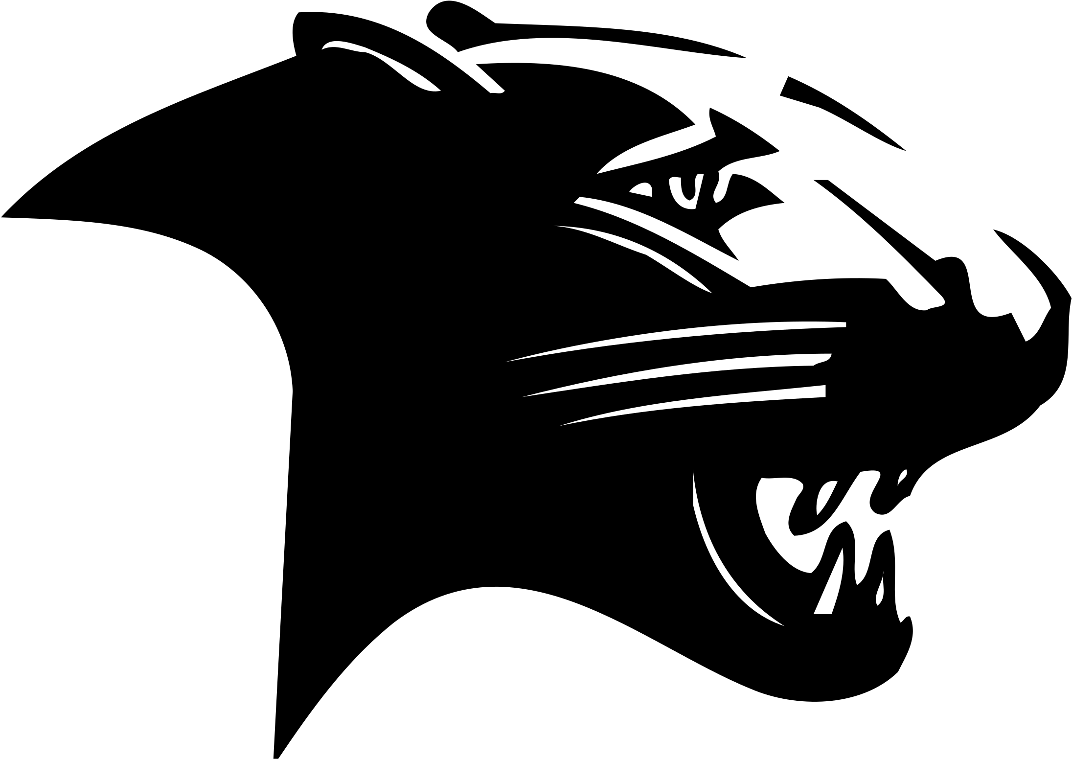 Correia Jr High School Cougars Logo Png Transparent - Hughes Middle School (2400x2400), Png Download