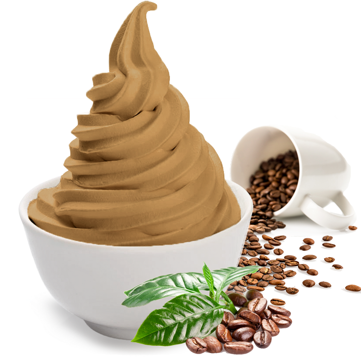 Frozen Yogurt - C - Soft Serve Ice Creams (741x741), Png Download